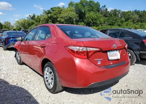 2017 Toyota Corolla L из США, поврежденный, VIN 2T1BURHE7HC936491
